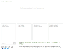 Tablet Screenshot of invensun.com